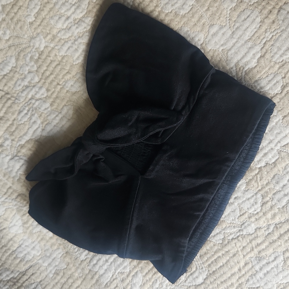 Wilfred Aritzia strapless crop top